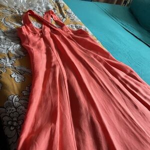 Chadwicks Strapless Coral Dress